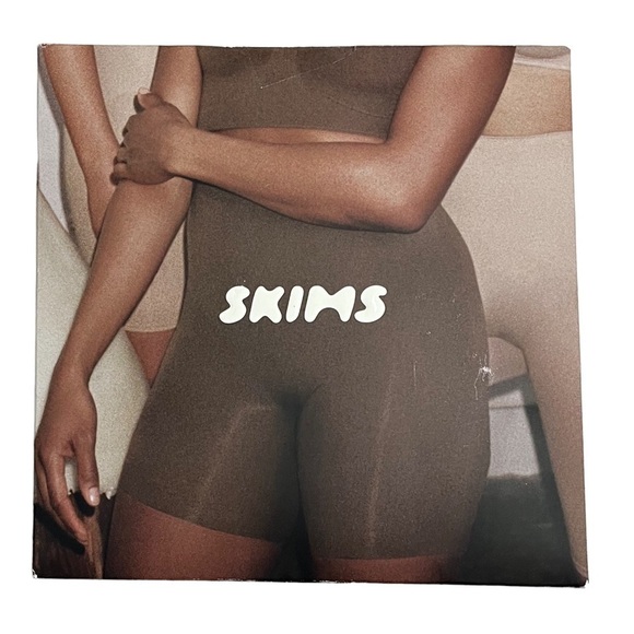 Skims Sculpting Shirt Above The Knee Open Gusset Black Size 2X 3X - Picture 7 of 9